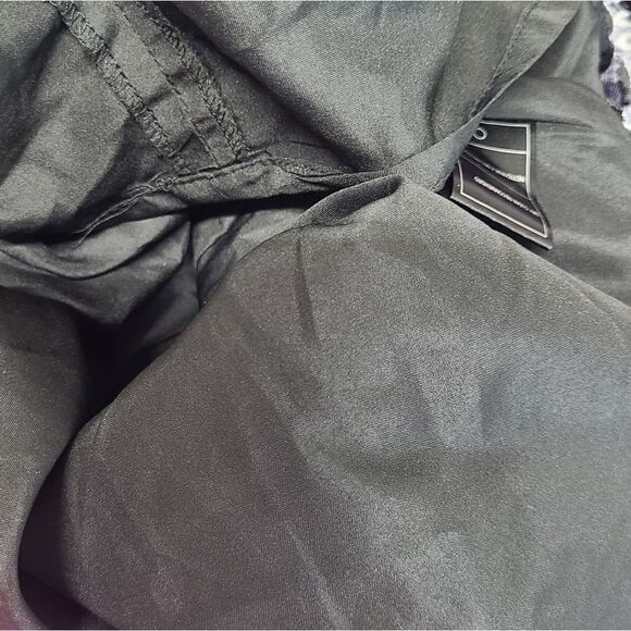 BB DAKOTA Floral Velvet Black/Wine Mini Party Dress Size Small - Picture 8 of 10